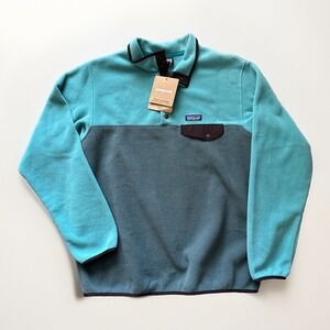 Patagonia Womens XL‎ Synchilla Snap-t pullover Nouveau Green 25455 NUVG NWT